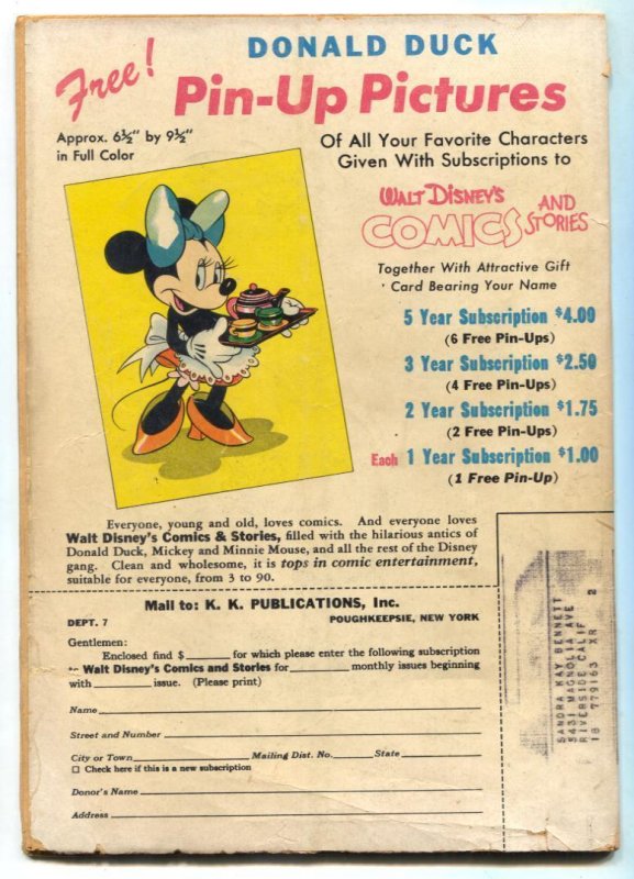 Walt Disney's Comics and Stories #82  1947 - Dell  -VG - Comic Book