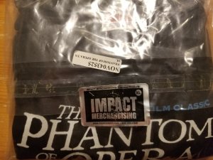 Classic Phantom of the Opera Movie. Lon Chaney T-Shirt XL NOS w/ Tags Impact