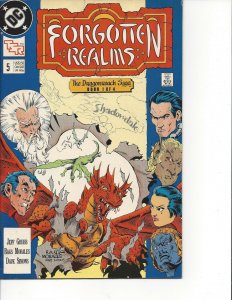 DC Comics! Forgotten Realms! The Dragonreach Saga! Part 1 of 4! Issue 5!