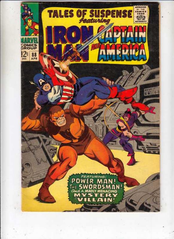 Tales of Suspense #88 (Apr-67) FN+ Mid-Grade Iron Man, Captain America