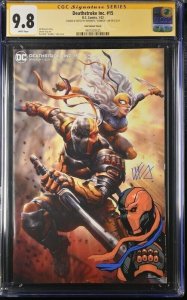 Deathstroke Inc. (2023) #15 (CGC 9.8 SS) Signed & Sketch Kendrick  Kunkka  Lim