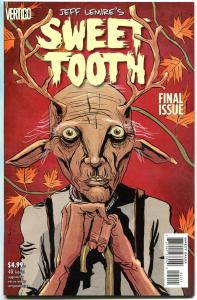 SWEET TOOTH #40, NM, Jeff Lemire, Horror, Vertigo, 2009, Last iss.,more in store