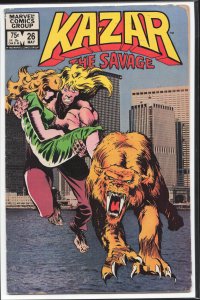 Ka-Zar the Savage #26 (1983) Ka-Zar