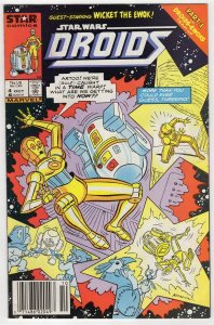 Star Wars Droids #4 ORIGINAL Vintage 1986 Marvel Comics Madballs