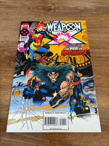 Lot Of 4 Weapon X Marvel Comic Books # 1 2 3 4 VF-NM X-Men Wolverine 11 J386