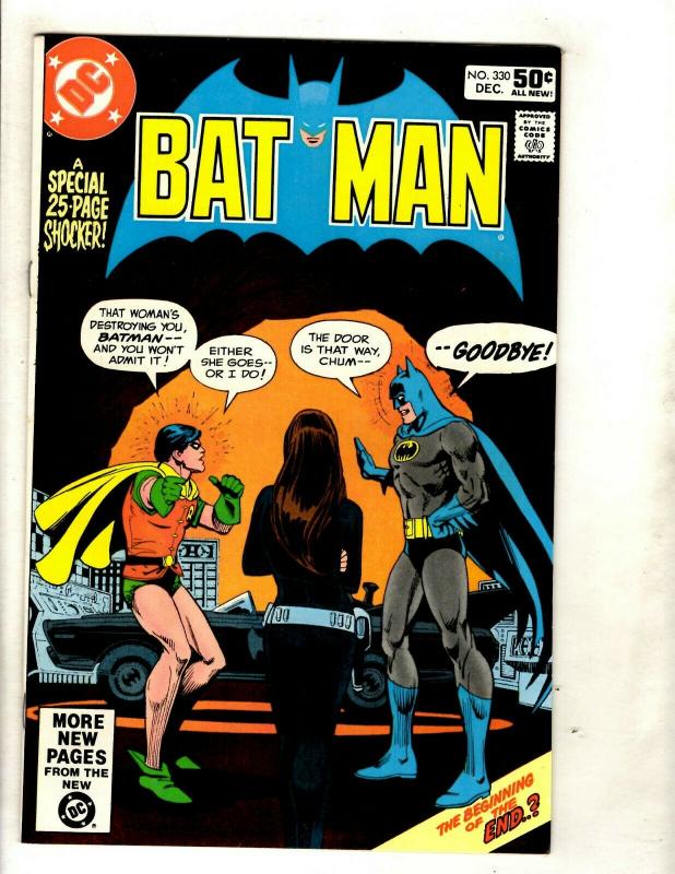 Batman # 330 NM DC Comic Book Joker Gotham Catwoman Robin Penguin Ivy GK1