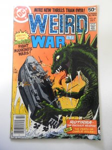 Weird War Tales #68 (1978) VG Condition