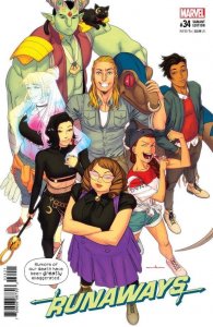 Runaways #34 Variant Cover (2021)