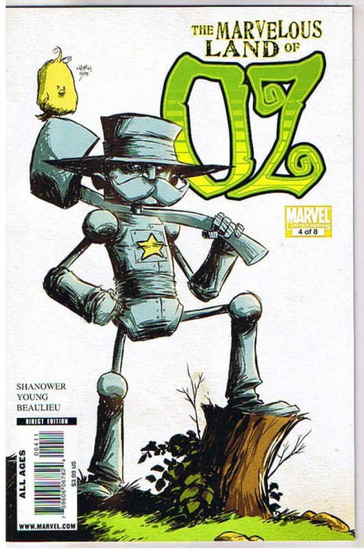 MARVELOUS LAND of OZ #1 2 3 4 5 6 7 8, NM, Signed Shanower, Wonderful, 2010, 1-8