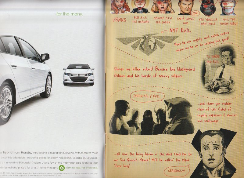 Agents of  Atlas(2009)# 6  Marvel Boy ! Gorilla Man ! Venus ! Namora !