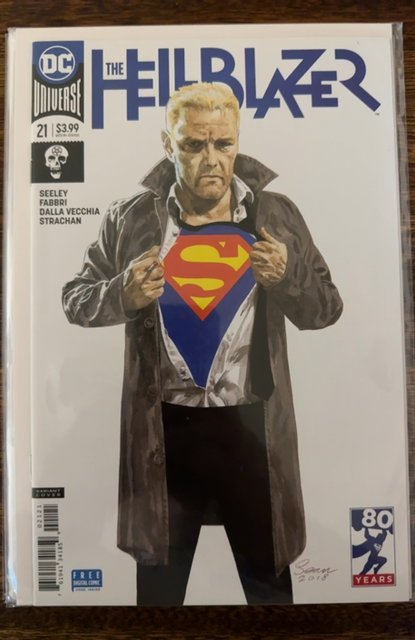 The Hellblazer #21 Variant Cover (2018)