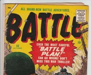 Battle #60 strict VG+ 4.5  World War I storyline  Golden Age Collection Found 