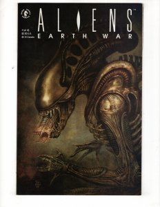 Aliens: Earth War #1 (1990) Sam Keith Dark Horse / ID#985