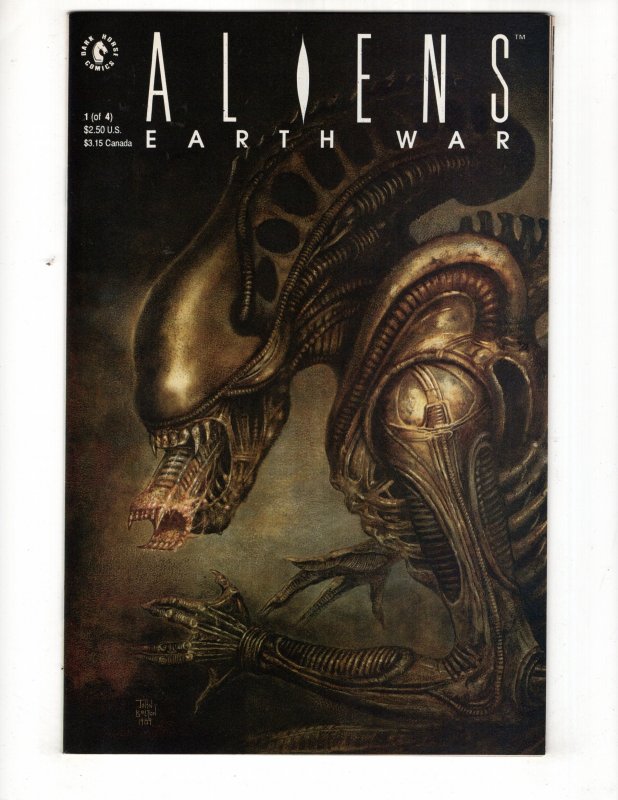 Aliens: Earth War #1 (1990) Sam Keith Dark Horse / ID#985