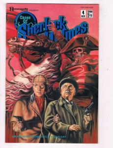 Cases Of Sherlock Holmes #4 VF/NM Renegade Comics Comic Book Nov 1986 DE47 AD33