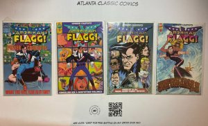 Lot Of 4 Comic Books First Comics American FLAGG #1 7 8 9  46 MT4