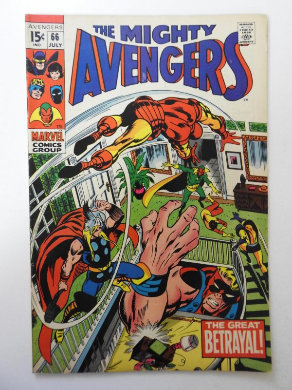 The Avengers #66 (1969) FN Condition! First appearance and use of adamantium!