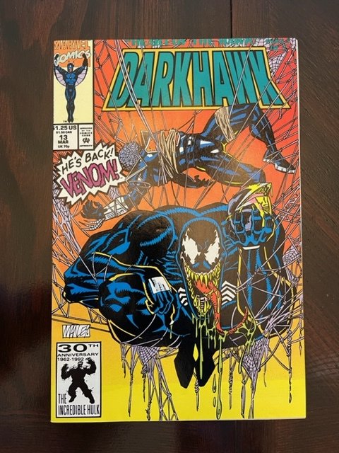 Darkhawk #13 Direct Edition (1992) - NM