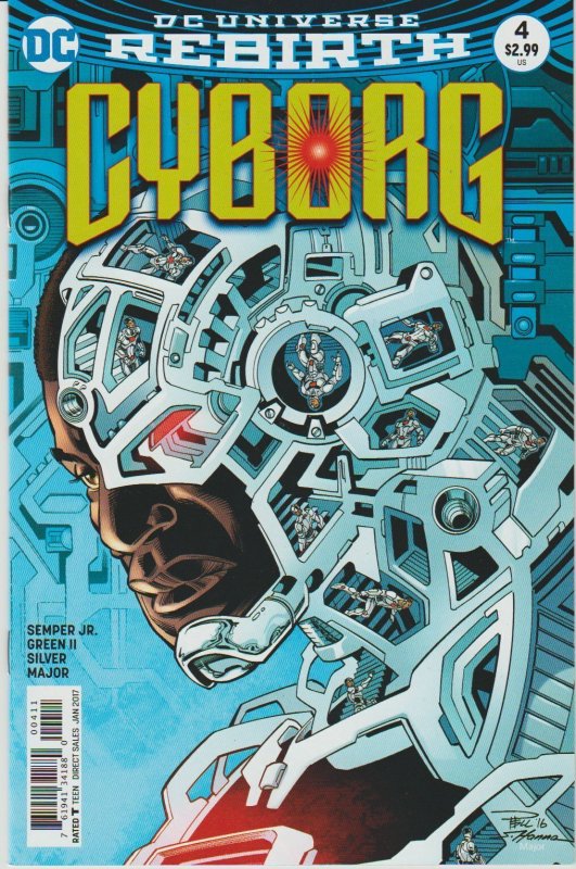 Cyborg # 4 Cover A DC NM 2016 Series [I3]