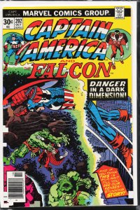 Captain America #202 (1976) Captain America and the Falcon