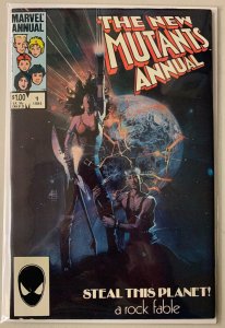 New Mutants #1 Annual Direct Marvel 6.0 FN (1984)