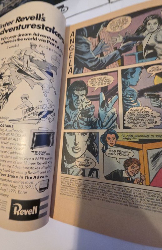 Wonder Woman #193 (1971) Angela