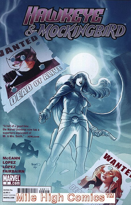 Mockingbird Comics, Mockingbird Comic Book List