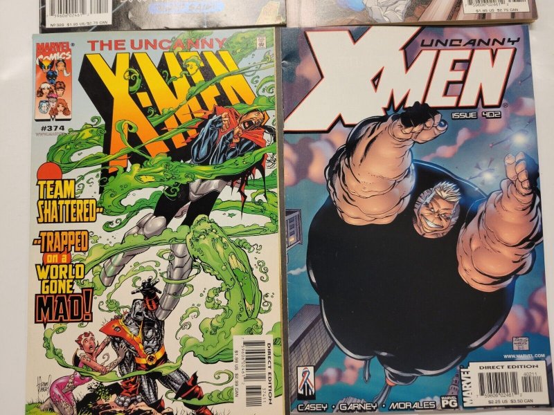 4 Uncanny X-Men Marvel Comic Books #328 338 374 402 13 TJ7