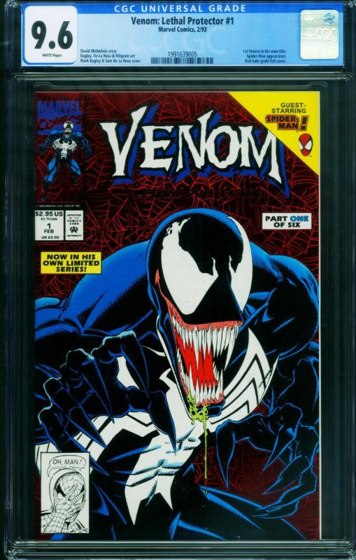 Venom: Lethal Protector #1 CGC 9.6 1st issue 1993 1991639005