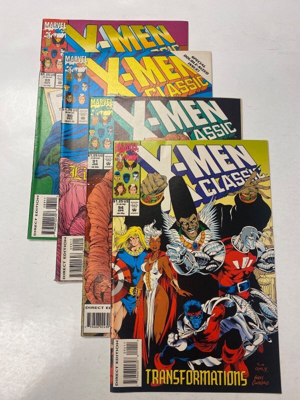 4 X-Men Classic MARVEL comic books #89 90 91 94 8 KM15