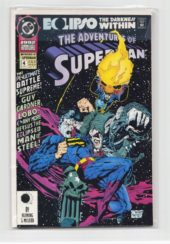 Adventures of Superman Annual #4 (1992) Superman