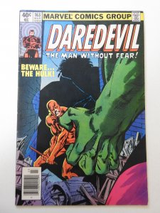 Daredevil #163 (1980) VG Condition moisture stain bc