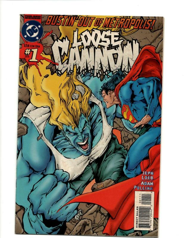 10 Comics Loose Cannon #1 2 3 4 6 Damage #6 Blood Pack #1 2 3 4 Fate #17 J394 