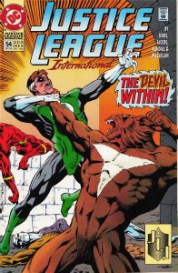 Justice League International #54 (1993) Tasmanian Devil