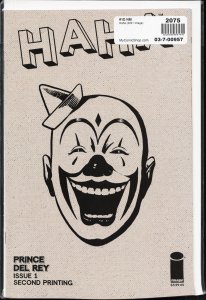 Haha #1 Second Print Cover (2021)