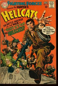 OUR FIGHTING FORCES #112-LT. HUNTER'S HELLCATS-DC WAR VG
