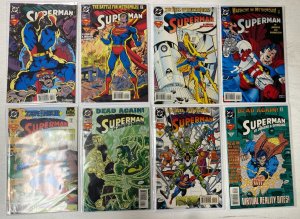 Superman lot #53-110 + 3 ANN (2nd series) 48 diff avg 7.0 (1991-96)