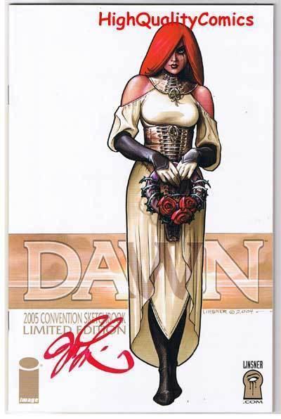 DAWN : 2005 CONVENTION SKETCHBOOK LTD, VF+, Joseph Linsner, 2005, more in store