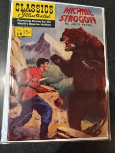 CLASSIC ILLUSTRATED #28 MICHAEL STROGOFF GOLDEN AGE CLASSIC