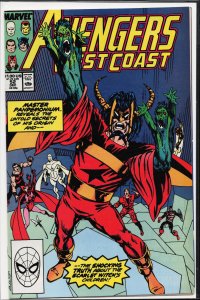 Avengers West Coast #52 (1989) West Coast Avengers / Avengers West Coast