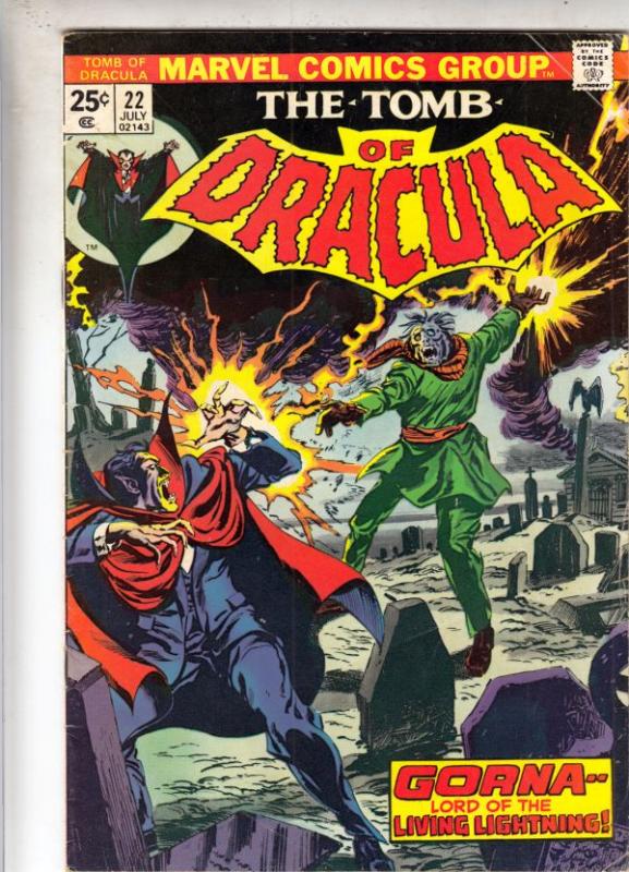 Tomb of Dracula #22 (Jul-74) FN/VF Mid-High-Grade Dracula