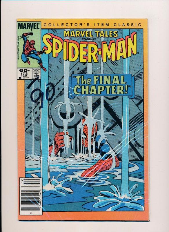 MARVEL SPIDER-MAN MIXED LOT #172/173/180/182/198 VERY FINE (SRU641)