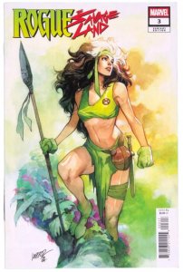Rogue The Savage Land #3 - 1 in 25 Pepe Larraz Variant (NM)