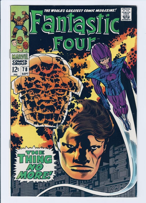 Fantastic Four #78 (1968) VF++