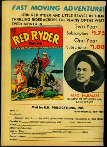 Red Ryder #68 1949- Dell Golden Age Western- Fred Harman G+