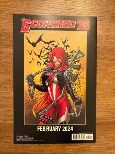The Scorched # 25 NM 1st Print Variant Cover Image Comic Book Spawn 7 J280