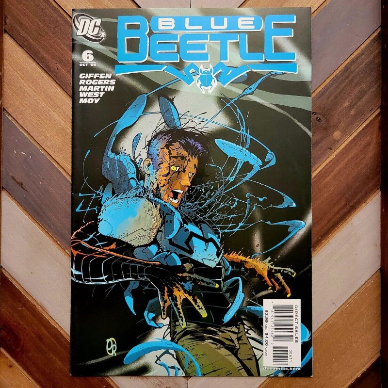 Lot of 3: BLUE BEETLE #6, 8, 20 (DC 2006-07) SINESTRO