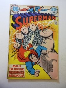 Superman #271 (1974) VG/FN Condition small stain bc