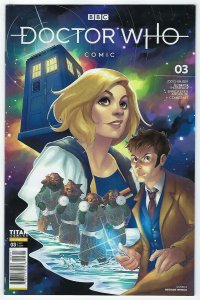 Doctor Who Comics # 3 Meghan Hetrick Cover A NM Titan Comics