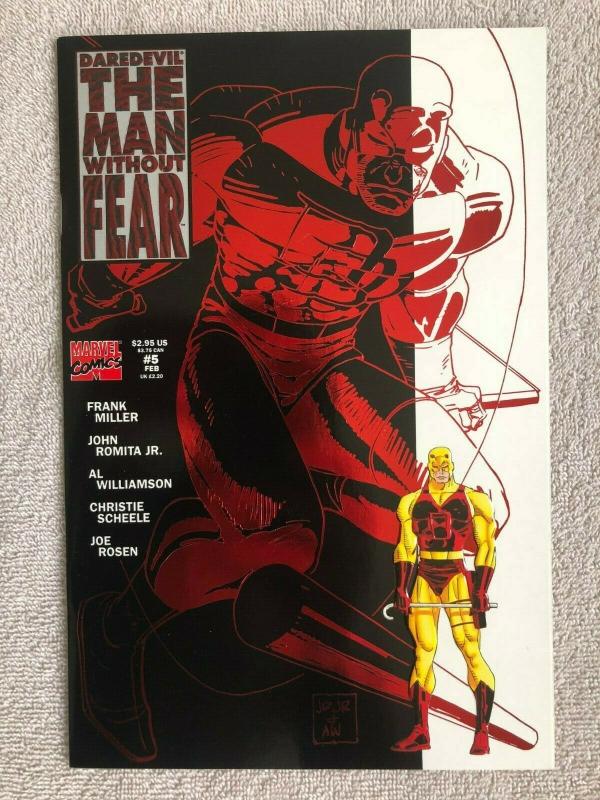 DAREDEVIL: MAN WITHOUT FEAR - Complete Mini-Series- #1, 2, 3, 4, 5 Miller